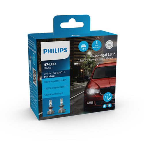 Philips ultinon pro6000 - pro6000, led