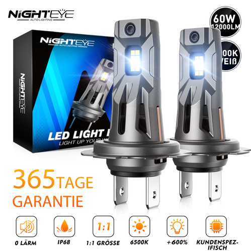 Paar led 60w 12000lm - 60w,