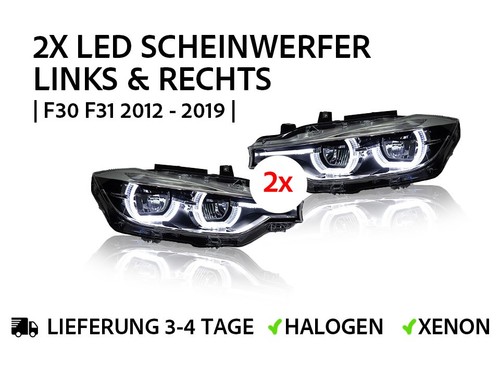 Led headlights for bmw - 2x,