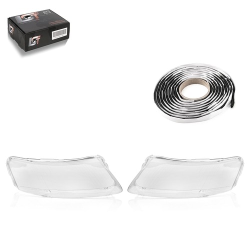 Headlight glass left - 2x, right